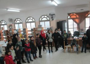 اليوم المفتوح للنادي الشتوي الذي تنظمه المكتبة العامة&lrm;.