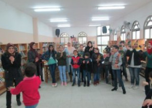 اليوم المفتوح للنادي الشتوي الذي تنظمه المكتبة العامة&lrm;.