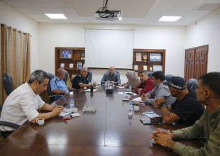 لقاء خاص لمناقشه تنظيم الحركة المروريه والحد من الازمة المروريه بخطوات عمليه ومباشره.