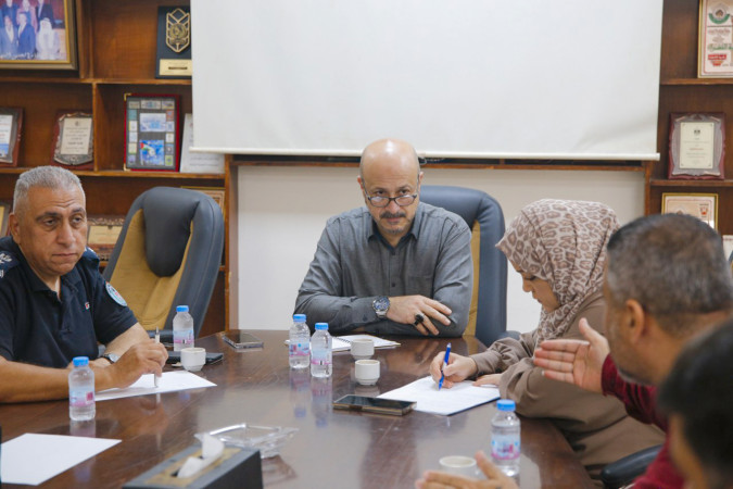 لقاء خاص لمناقشه تنظيم الحركة المروريه والحد من الازمة المروريه بخطوات عمليه ومباشره.