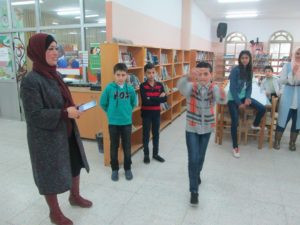 اليوم المفتوح للنادي الشتوي الذي تنظمه المكتبة العامة&lrm;.