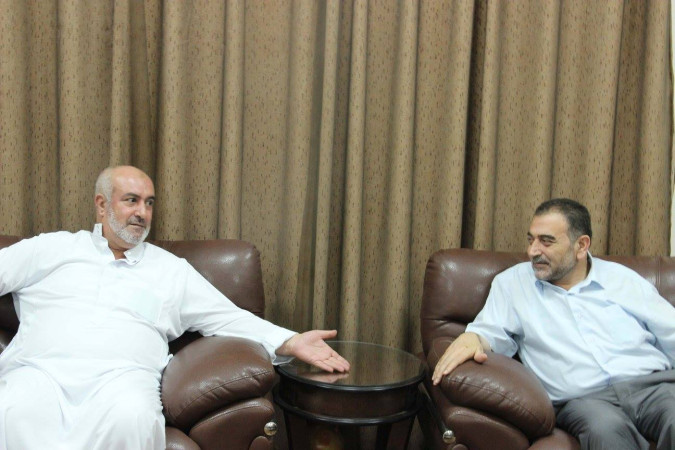 رئيس بلدية قلقيلية د. هاشم المصري يستقبل في مكتبه وفدا من مديرية اوقاف قلقيلية