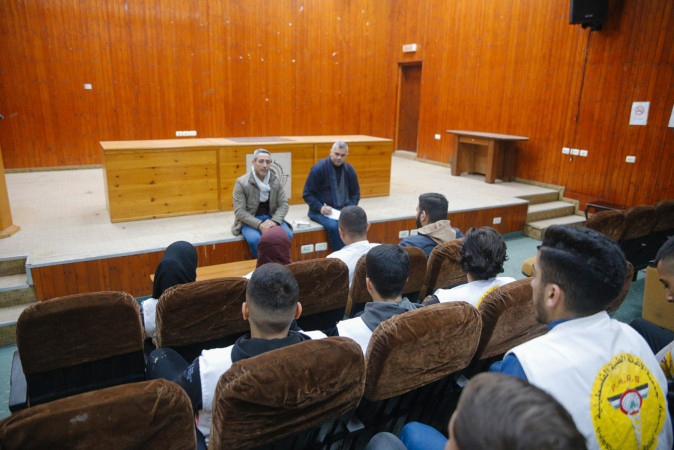 استضافة المجلس الشبابي للمتطوعين في جمعية الإغاثة الطبية