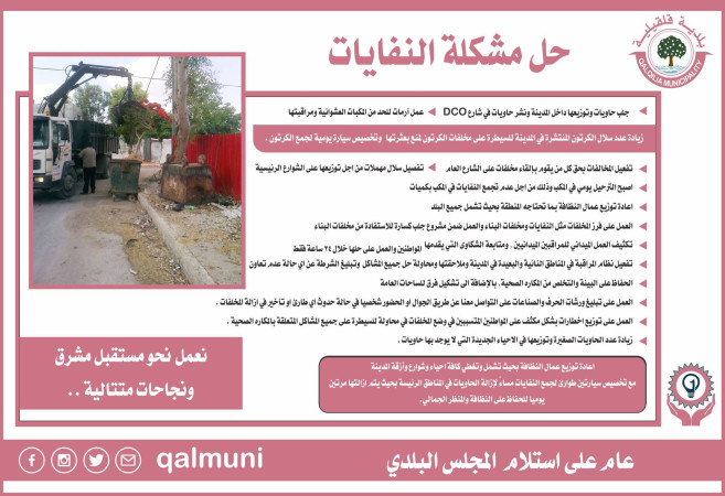 حل مشكلة النفايات